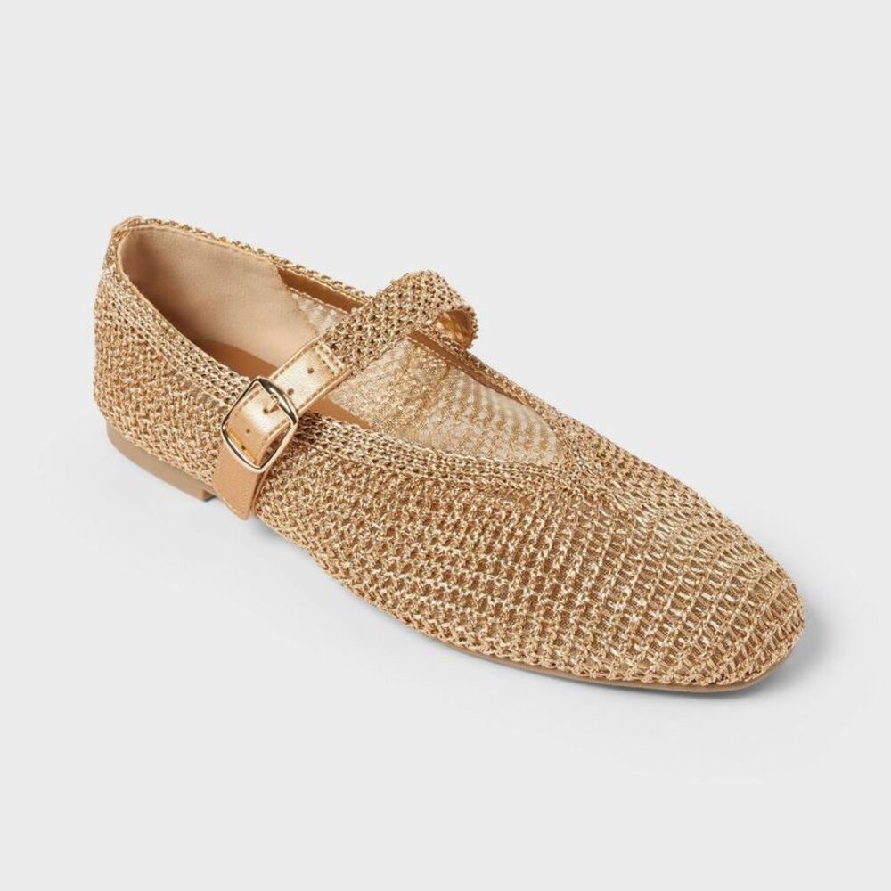 A New Day - Women’s Issa Flats with Memory Foam Insole - A New Copper